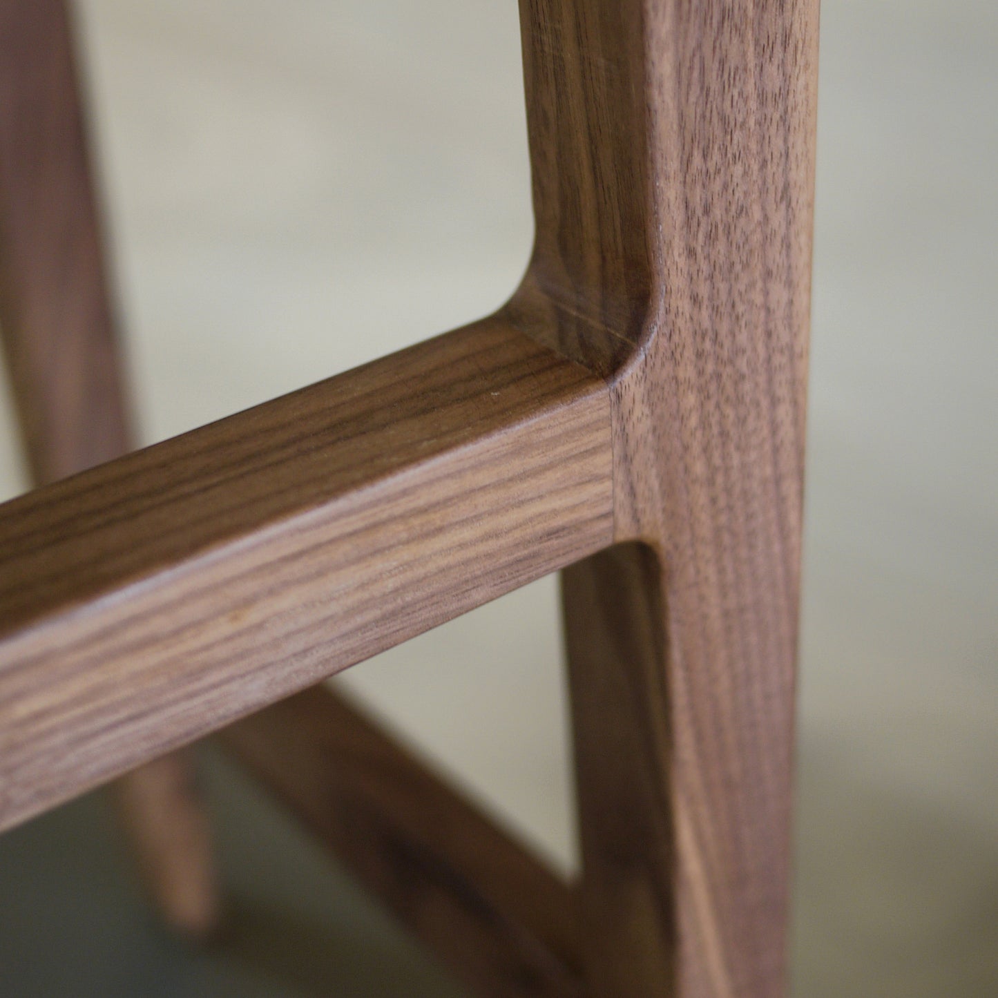 Walnut Bar Stool