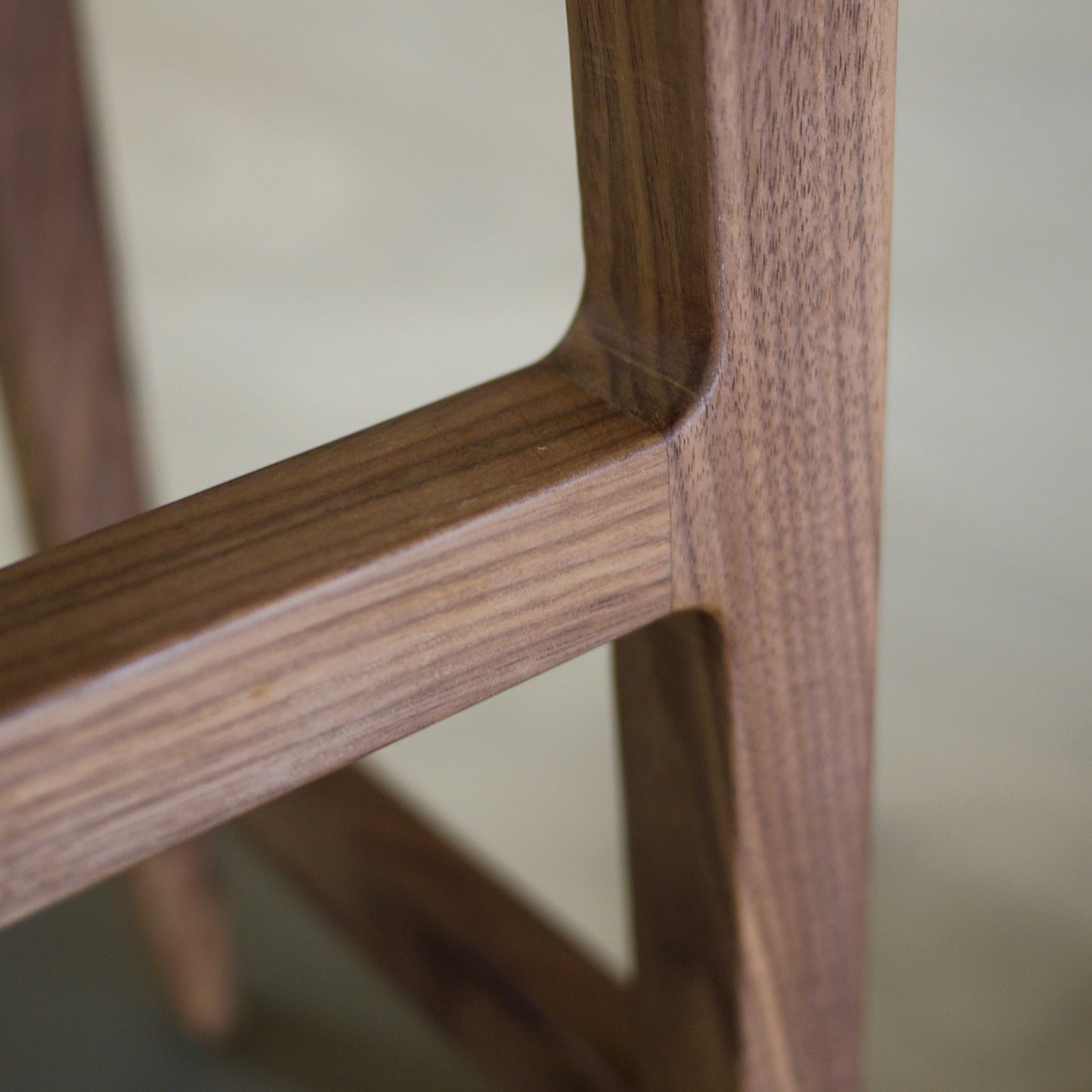 Walnut Bar Stool